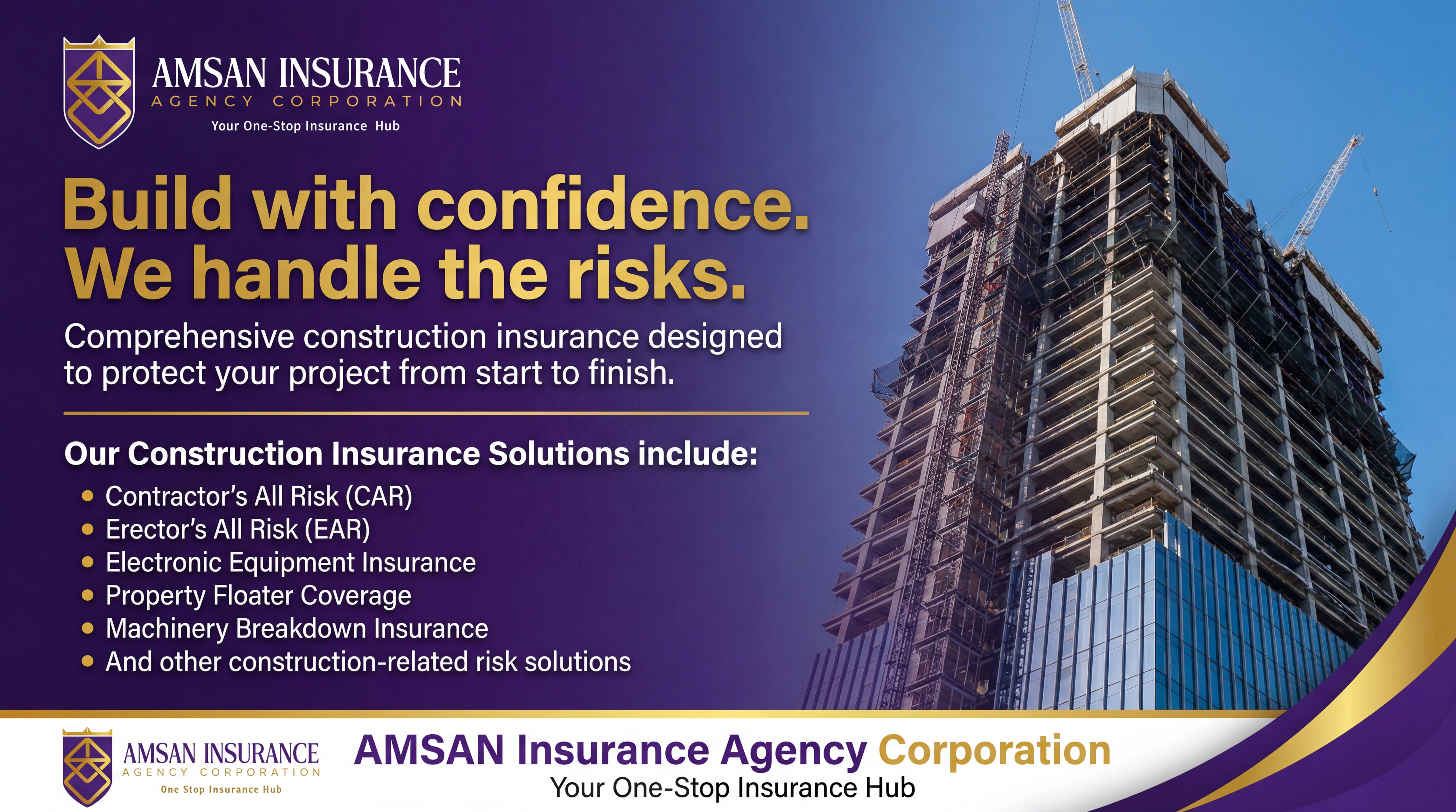 Amsan Construction Insurance